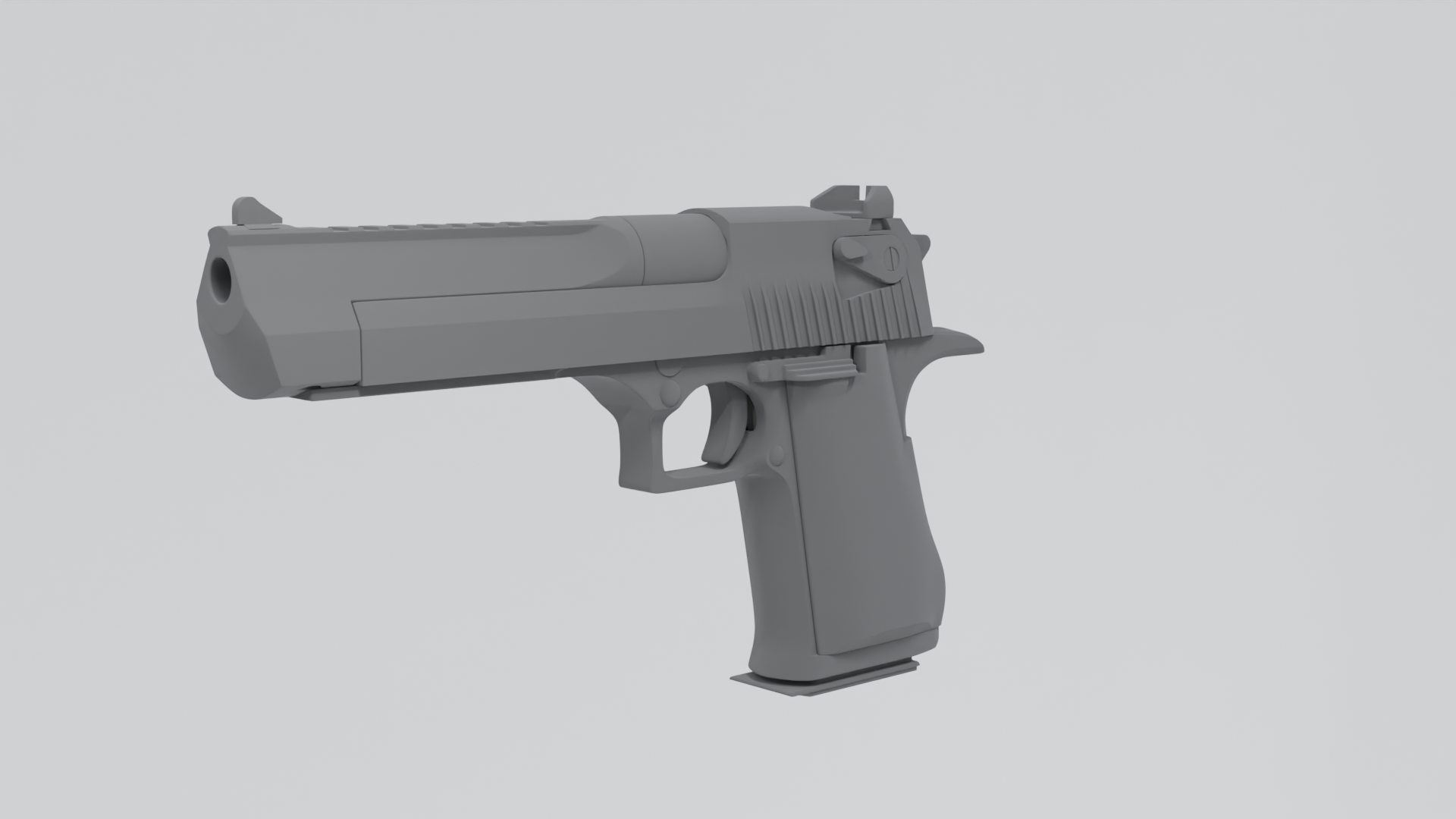 Desert Eagle [High Poly] preview image 1